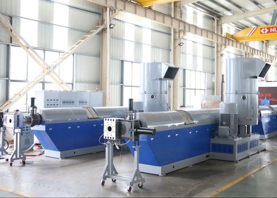Pp-PE PET-folieplastiek die Recyclingsmachine pelletiseren