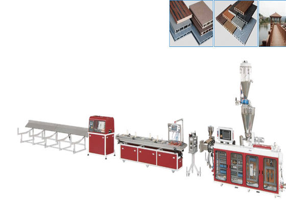 de Raads Houten pp PE van 37kw Wpc Plastic Deur die Machine maken
