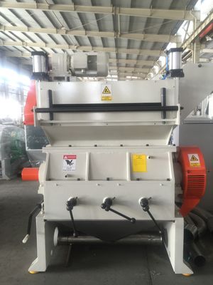 600mm Dia Shaft 600kg/H Blad Plastic Schroot Recyclingsmachine