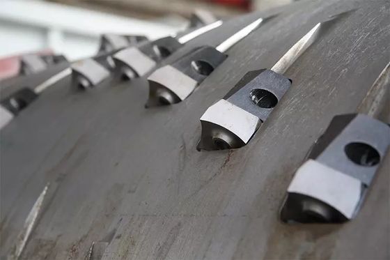 De enige Machine van de Schacht Industriële Plastic Ontvezelmachine voor Afvalmaterialen