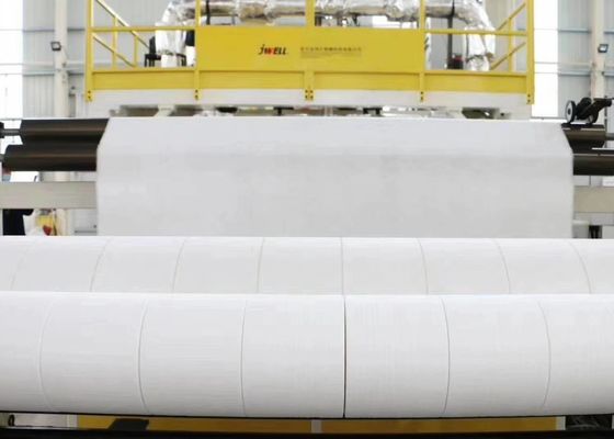 JWELL-Materiële Enige de Schroefpp Smelting Geblazen niet Geweven Productielijn van het Machines Hete Masker