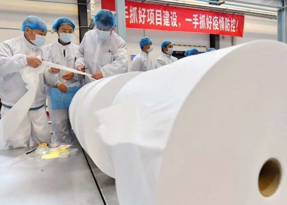 JWELL-Materiële Enige de Schroefpp Smelting Geblazen niet Geweven Productielijn van het Machines Hete Masker