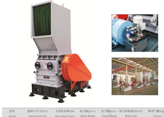 Lichte Enige het Afval van de Schachtontvezelmachine Plastic Recyclingsmachines