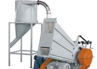 van het het Profiel Speciale Afval van pvc WPC van 35kw 650KG H de Lange Plastic Maalmachine