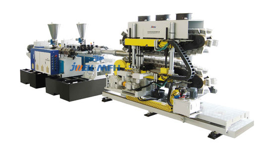 HDPE pp DWC van Siemens HMI Dubbele Muur Golfpijpmachine