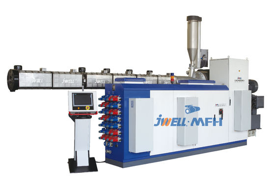 HDPE pp DWC van Siemens HMI Dubbele Muur Golfpijpmachine