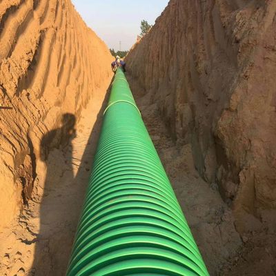 Verticale HDPE pp DWC Dubbele Muur Golfpijpmachine