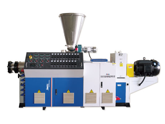 Tweelingschroef 1000mm Pvc-de Machine van de Pijpuitdrijving