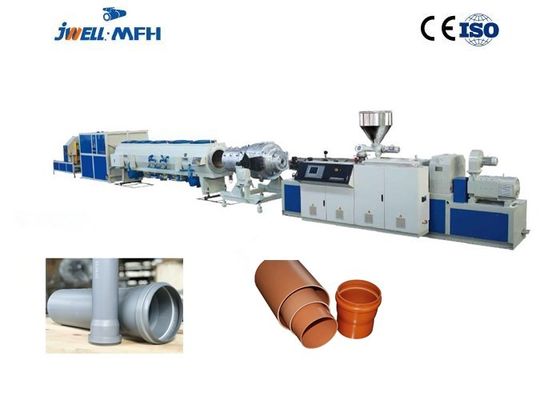 Tweelingschroef 1000mm Pvc-de Machine van de Pijpuitdrijving