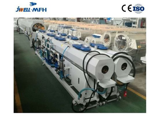 JWELL 110mm pvc-van de de Extruderpijp van de Pijp Tweelingschroef de Uitdrijvingsmachine