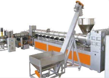 Enig Schroefplastiek die Recyclingsmachine voor Stevig Plastiek pelletiseren