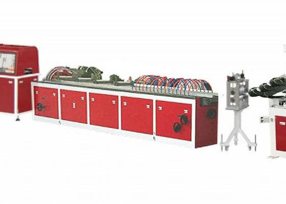 PE pp van JWELL WPC Houten Plastic Bevloering die de Lijn van de Machineuitdrijving maken
