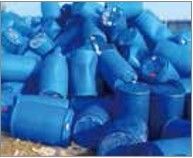 HDPE LDPE de Blauwe Ontvezelmachine van de Trommel2000kg h Vier Schacht