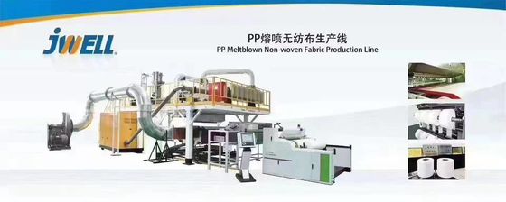2400mm 3200mm Materiële de Productielijnpp Meltblown Niet-geweven Stof die van het Gezichtsmasker Machine maken