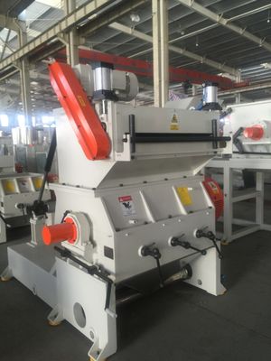 600mm Dia Shaft 600kg/H Blad Plastic Schroot Recyclingsmachine