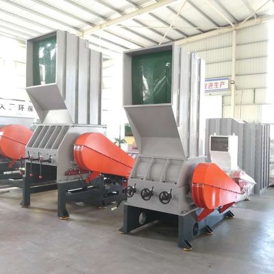 600mm Dia Shaft 600kg/H Blad Plastic Schroot Recyclingsmachine