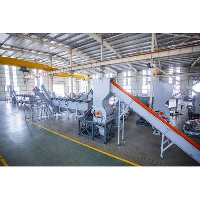 JWELL-het HUISDIERENflessen die van Ce 2000kg/H Wasmachine met het Blazen Inzameling verpletteren