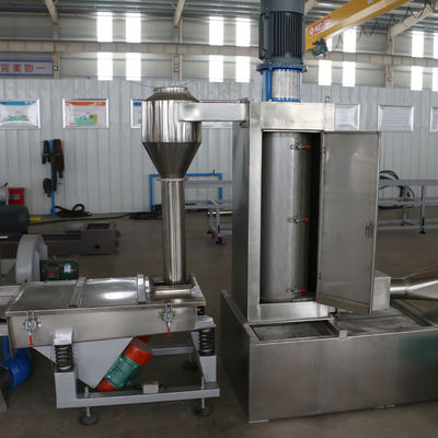 PE van JWELL pp ABS Water Ring Cutting Pelletizing Machine van de HUISDIEREN het Enige Schroef