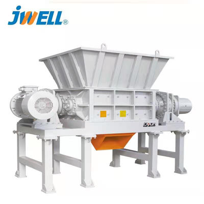 JWELL-Afval Plastic Recyclingsmachine Twee Schacht Plastic Ontvezelmachine
