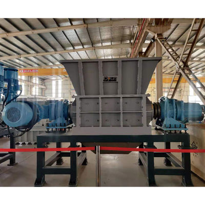 JWELL-Afval Plastic Recyclingsmachine Twee Schacht Plastic Ontvezelmachine