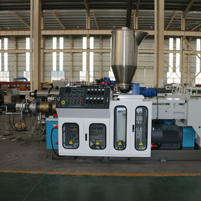 JWELL-Afval de Plastic Machine van de de Schroefgranulator van pvc van de Recyclingsmachine Tegen Kegel Tweeling