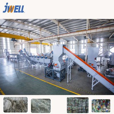 Plastic Afval het HUISDIERENflessen die van Ce 1000kg/H van Recyclingsmachines Wasmachine verpletteren