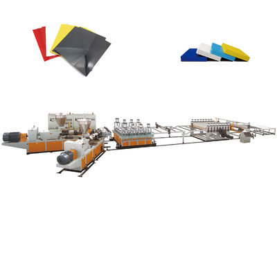 1220MM de Adverterende Raad die van pvc WPC Machine maken