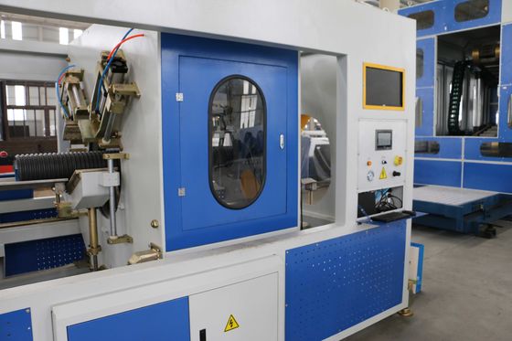 HDPE pp de Dubbele Muur Golfbuis die van pvc de Machine van de de Pijpuitdrijving van Machinedwc maken