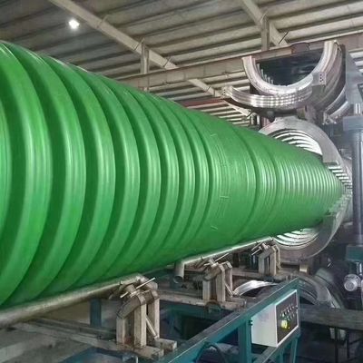 HDPE pp de Dubbele Muur Golfbuis die van pvc de Machine van de de Pijpuitdrijving van Machinedwc maken