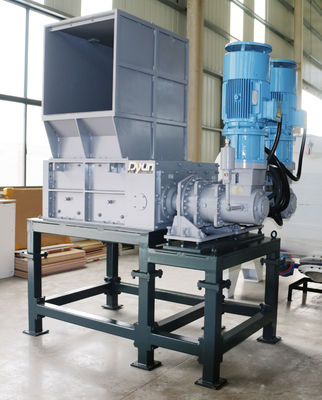 HDPE Blauwe Trommel Schuimcontainer Vier Schachtas Plastic Recyclingsontvezelmachine