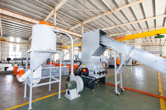 HDPE van de de Grote Diameterpijp van pvc pp de Ontvezelmachinebuis die Verpletterende Machine verscheuren