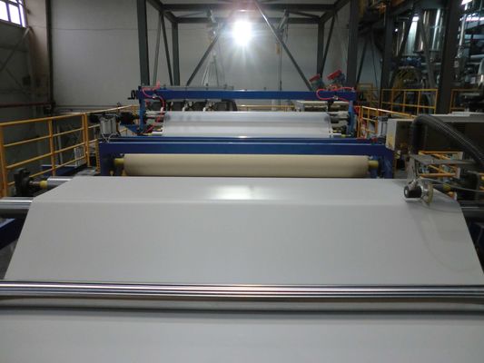 6000 8000MM HDPE Waterdichte Bladproductielijn