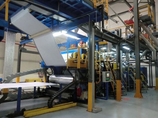 6000 8000MM HDPE Waterdichte Bladproductielijn